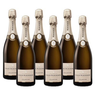 Crate of 6 Louis Roederer Collection 242 Champagne 75cl
